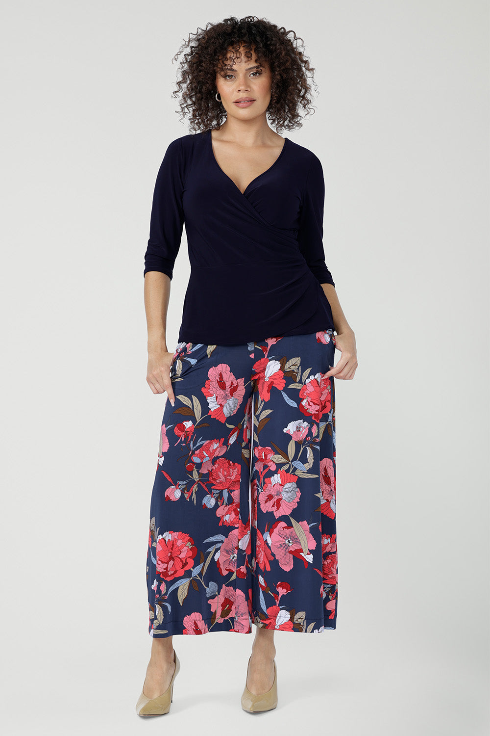 Shop Culotte Pants For Women | Work & Casual 3/4 Pants – Fleur