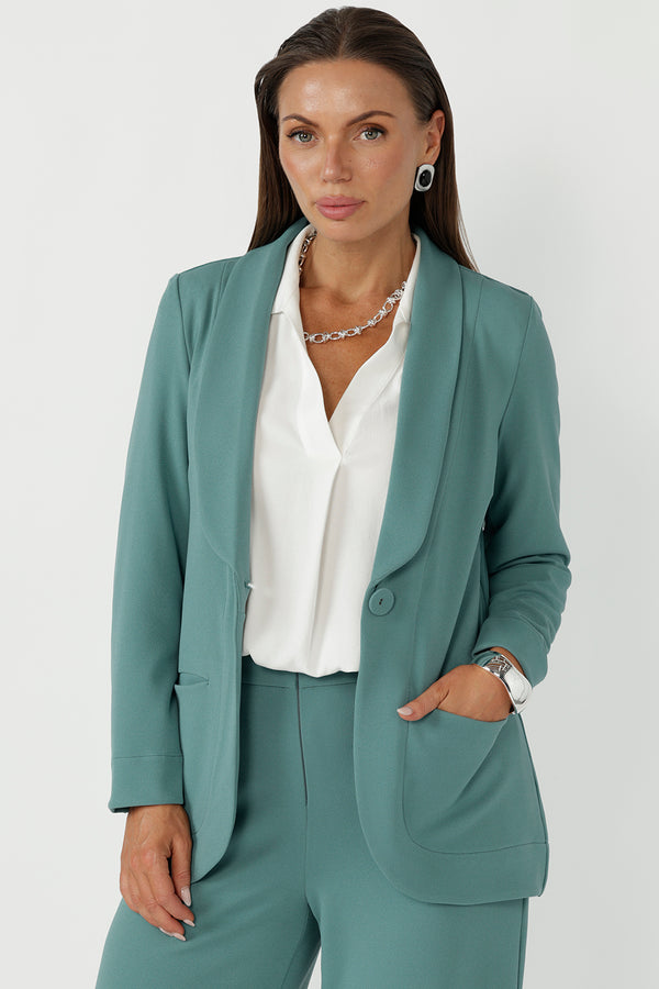 Merit Blazer in Menthol
