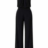 Designer Archive - Faith Jumpsuit in Black