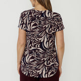 Emily Top in Desert Wine