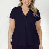 Emily Top in Navy