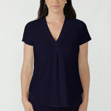 Emily Top in Navy