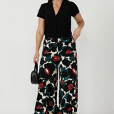 Caspian Palazzo Pant in Petal Bloom