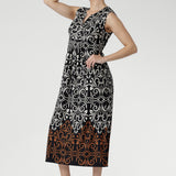 Fernanda Dress in Borderline