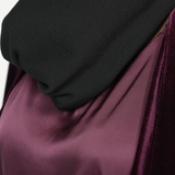 Gilded Noir Infinity Scarf in Black