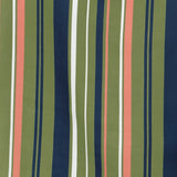 Nitelle Maxi Dress in Green Multi Stripe