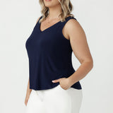 Harlee Reversible Cami in Navy