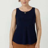 Harlee Reversible Cami in Navy