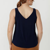 Harlee Reversible Cami in Navy