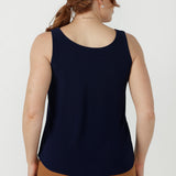 Harlee Reversible Cami in Navy