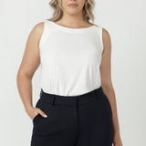 Harlee Reversible Cami in Vanilla