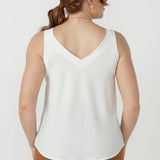 Harlee Reversible Cami in Vanilla