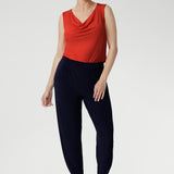 Indi Pant in Navy