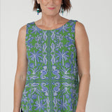 Harlee Reversible Cami in Summer Seahorse Bamboo