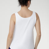 Harlee Reversible Cami in White Bamboo
