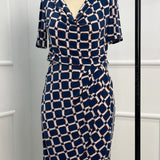 Designer Archive - Imelda Dress in Blue Aperture
