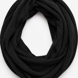 Infinity Knit Scarf in Black