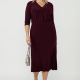 Asher Skirt in Claret