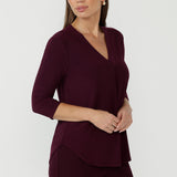 Jaime Top in Claret