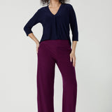 Jaime Top in Navy