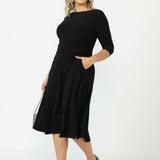 Jenna Dress in Black