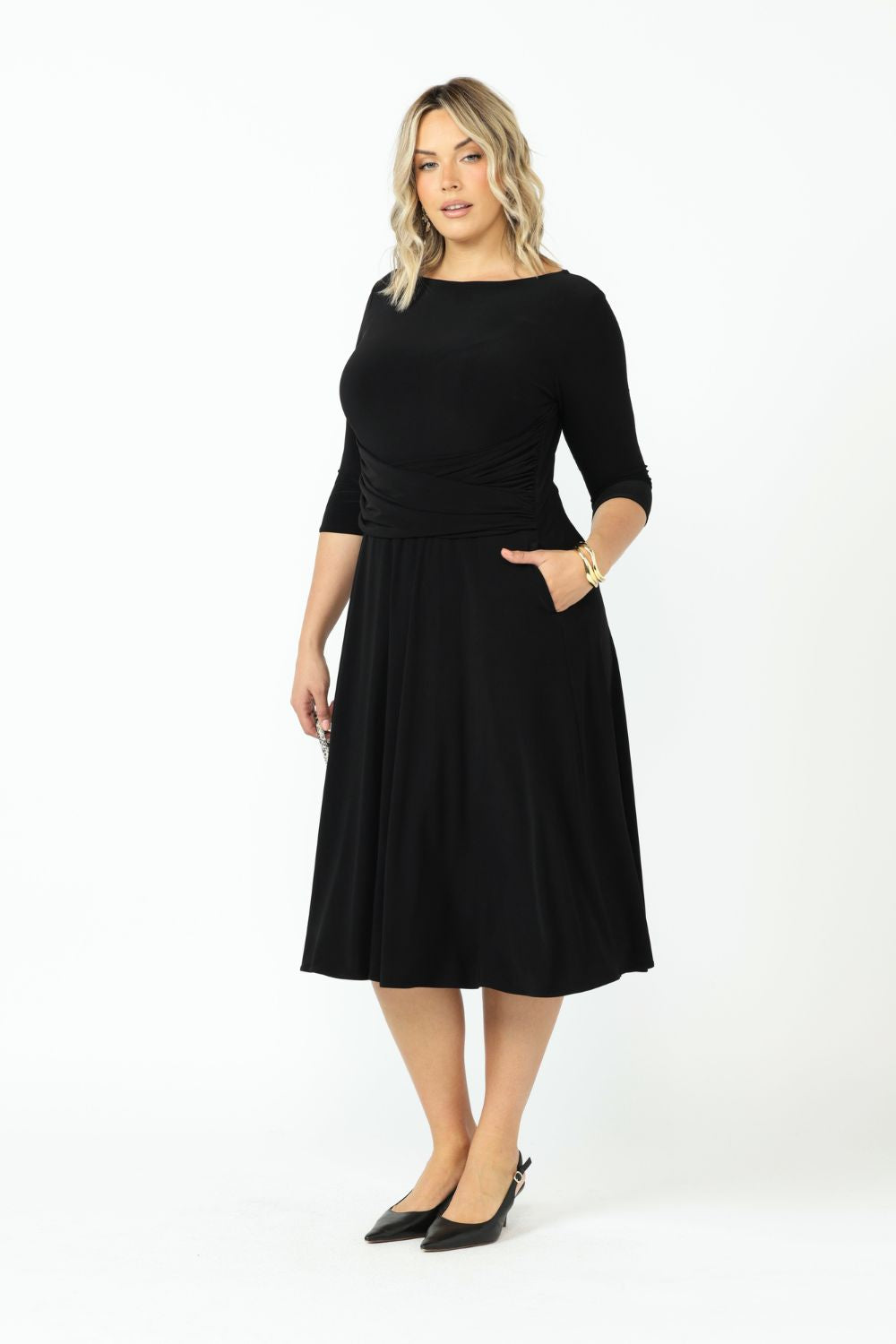 Jenna Dress in Black