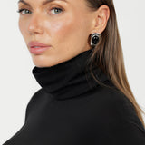 Kean Knit Top in Black
