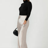 Kean Knit Top in Black