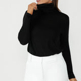 Kean Knit Top in Black