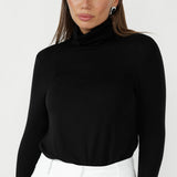 Kean Knit Top in Black