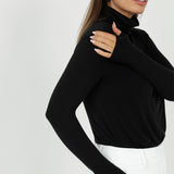 Kean Knit Top in Black