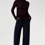 Kean Knit Top in Luxe Lava