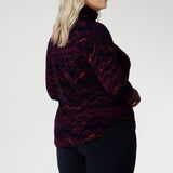 Kean Knit Top in Luxe Lava