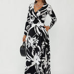 Crafted from our signature dry-touch stretch jersey, this full-length wrap dress offers soft tailoring for real bodies, delivering a flattering fit with all-day comfort.