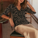 Kyle Top in Nocturne Lace