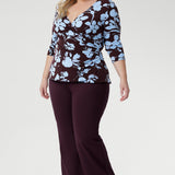 Kyle Top in Plum Dispersia