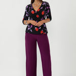 The Kyle Top can also be tucked into high-waist pants for a different look and endless styling options. Proudly designed and made in Australia in sizes 8-24.