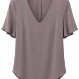 One of a Kind - Lila Top in Nutmeg