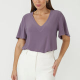 Made For You - Lila Top