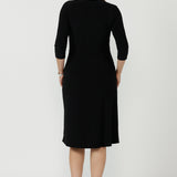 Lily Wrap Dress in Black