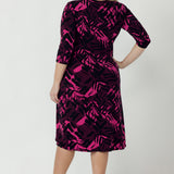 Lily Wrap Dress in Turkish Delight