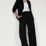 Longline Tailored Jacket in Black