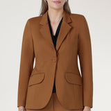 Longline Tailored Jacket in Toffee