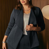 The Lyndon Jacket is crafted from luxe Modal fabric with soft stretch for elevated comfort and effortless sophistication in sizes 8-24.
