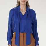 Matisse Shirt in Cobalt