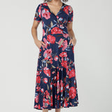 Mavis Dress in Perfect Peony