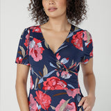 Mavis Dress in Perfect Peony