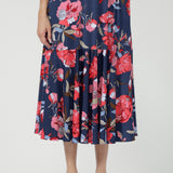 Mavis Dress in Perfect Peony