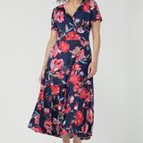 Mavis Dress in Perfect Peony
