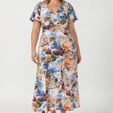 Mica Maxi Dress in Limoncello